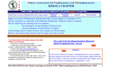 Desktop Screenshot of iapmkerala.com