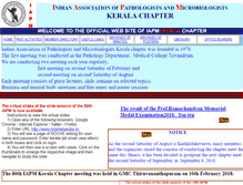 Tablet Screenshot of iapmkerala.com